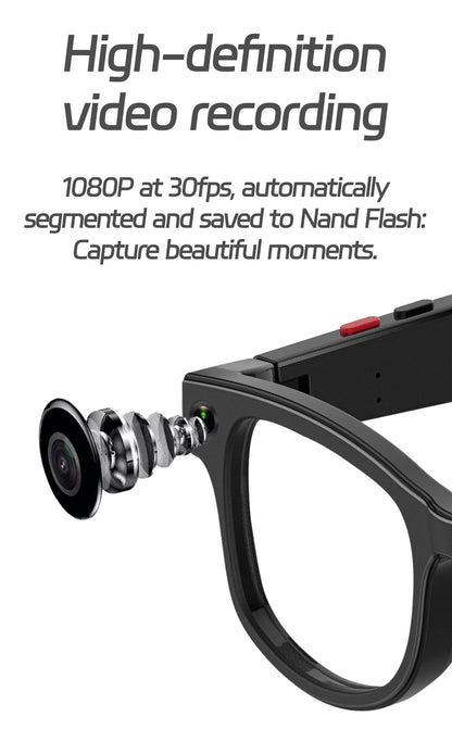 G1 Ai Smart Glasses with Stabilized Camera Take Photos Video Audio Recording Wi-Fi Transmission AI Translator Sunglasses AIMB-G1